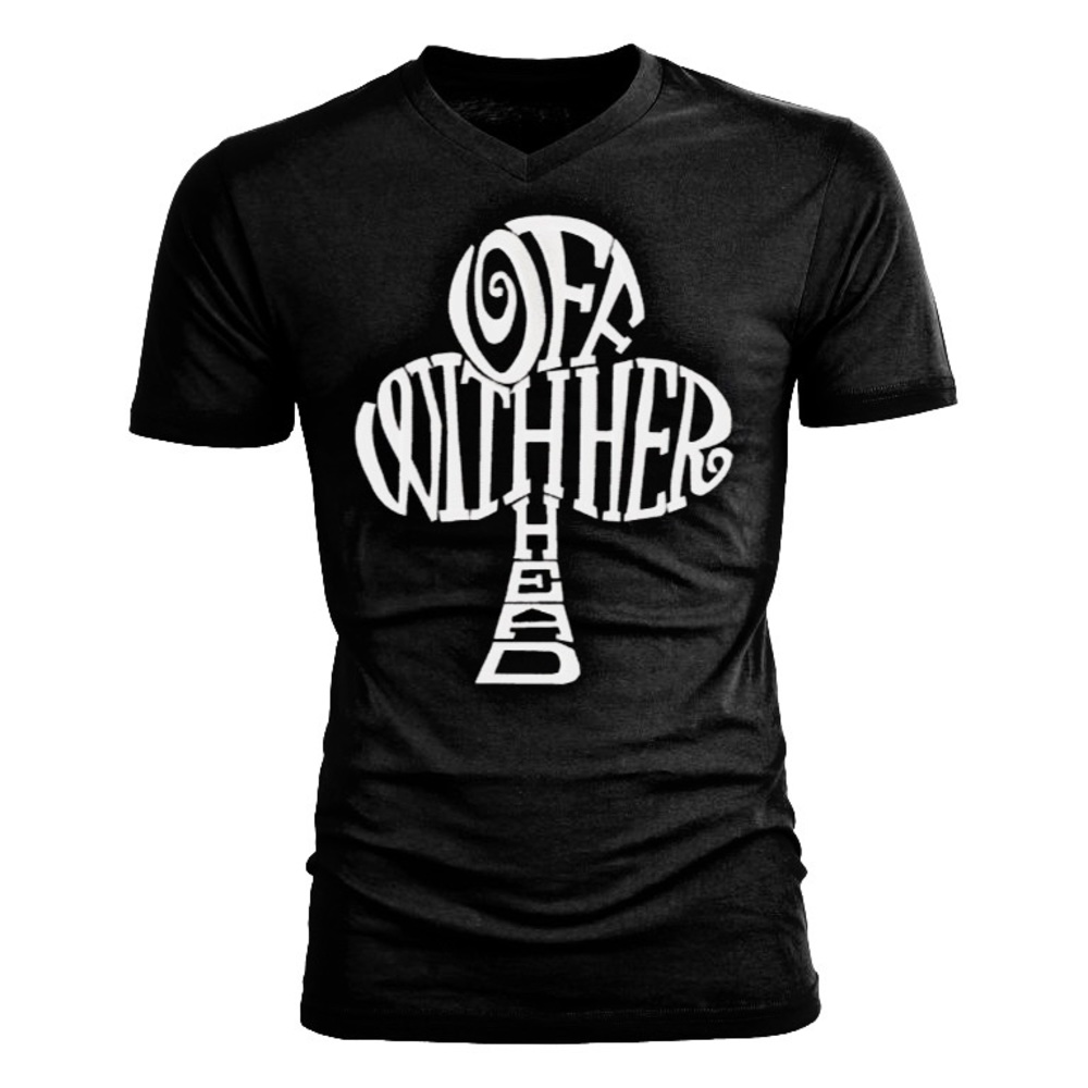Off with her head graphic tee